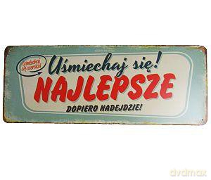 Tablica Vintage pozioma Najlepsze