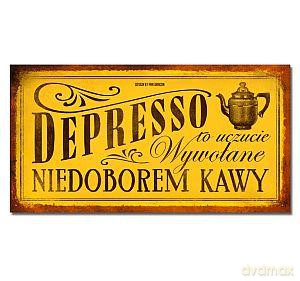 Tabliczka VIP Depresso