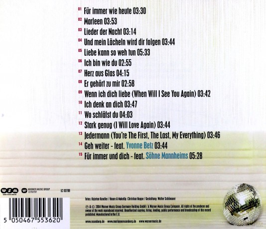Marianne Rosenberg: Fur Immer Wie Heute [CD]