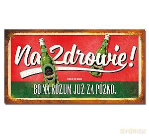 Tabliczka VIP Na zdrowie