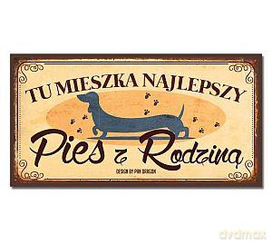 Tabliczka VIP Najlepszy pies