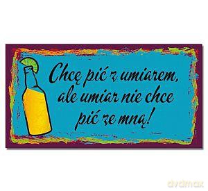 Tabliczka VIP Pić z umiarem