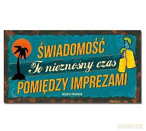 Tabliczka VIP Świadomość