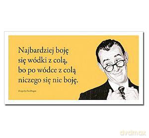 Tabliczka VIP wódka z colą