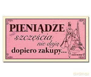 Tabliczka VIP Zakupy