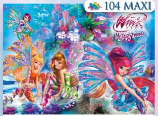 CLEMENTONI 104 el. maxi - Winx [PUZZLE]