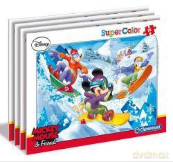 CLEMENTONI 15 el. Puzzle ramkowe - Mickey Sport [PUZZLE]