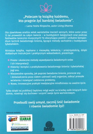 Trening świadomego śnienia. Techniki mindfulness, joga snu i buddyjskie medytacje na uważne życie - Charlie Morley [KSIĄŻKA]