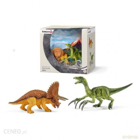 Triceratops i Therizinosaurus - mały zestaw