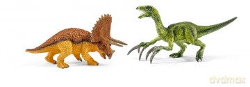 Triceratops i Therizinosaurus - mały zestaw