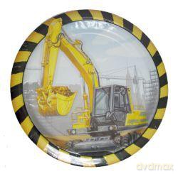Talerzyki 23 cm Koparka
