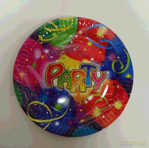 Talerzyki Balon Party 8 sztuk