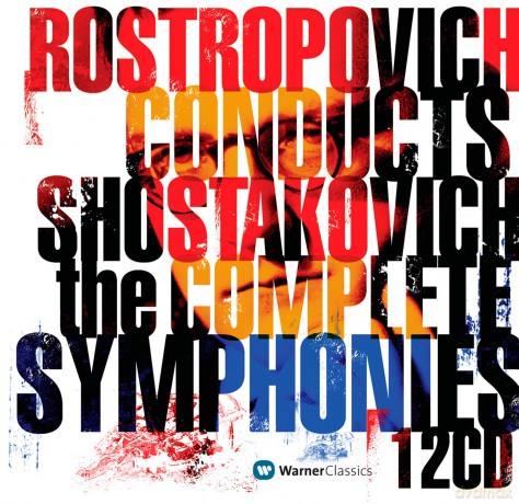 Rostropovich/Natso/Lso: Shostakovich: Sämtliche Sinfonien [12CD]