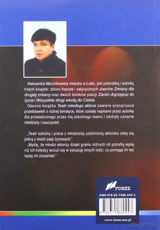 Teatr młodego aktora - Aleksandra Marcinkowska [KSIĄŻKA]