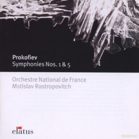 Rostropovich/Onf: Prokofiev: Symphonies No.1&5 [CD]