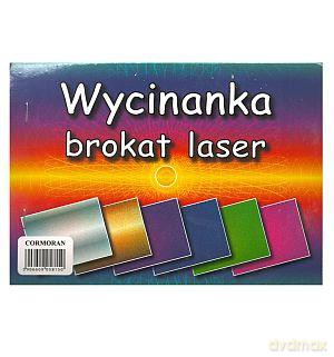 Wycinanka A5 brokat laser