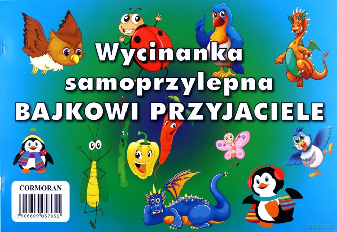 Wycinanka samoprzylepna A4 Bajkowi Przyjaciele