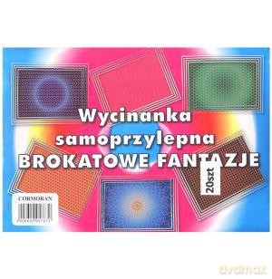 Wycinanka samoprzylepna A4 Brokatowe fantazje