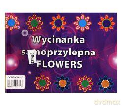 Wycinanka samoprzylepna A4 Flowers