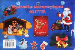 Wycinanka samoprzylepna A4 Glitter Święta