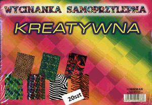 Wycinanka samoprzylepna A4 kreatywna