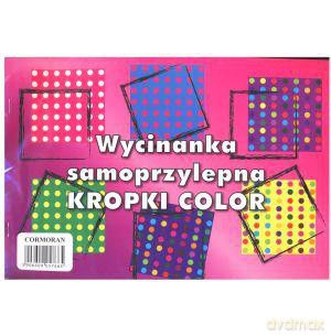 Wycinanka samoprzylepna A4 Kropki Color