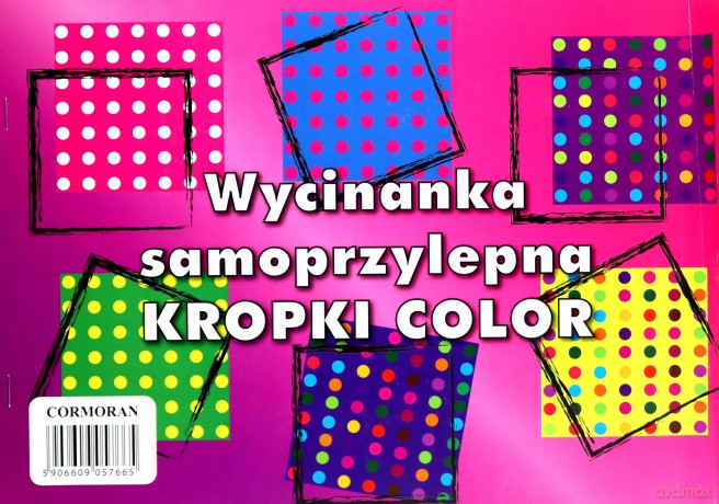 Wycinanka samoprzylepna A4 Kropki Color