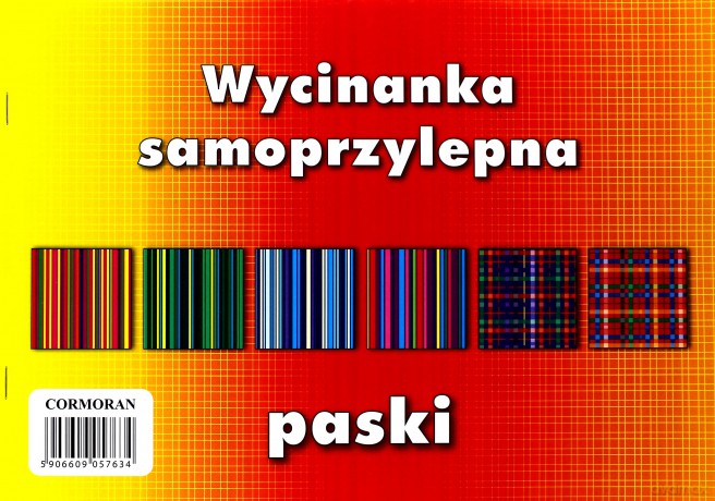 Wycinanka samoprzylepna A4 Paski