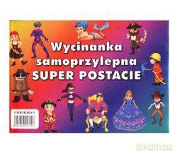 Wycinanka samoprzylepna A4 Super Postacie