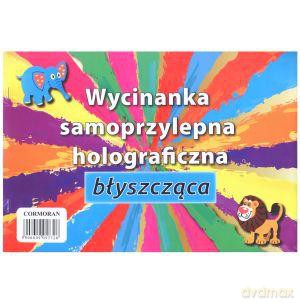 Wycinanka samoprzylepna holograficzna A4 Błyszcząca