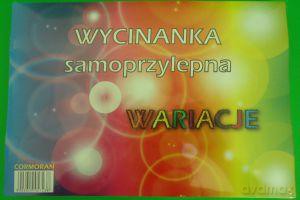 Wycinanka samoprzylepna Wariacje A4