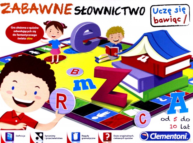 CLEMENTONI Zabawne słownictwo [GRA]