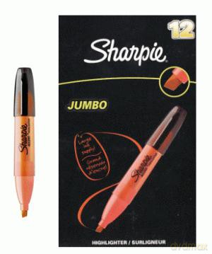 Zakreślacz pomarańczowy Jumbo