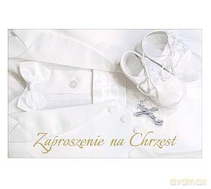 Zaproszenie Chrzest