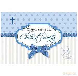Zaproszenie Chrzest