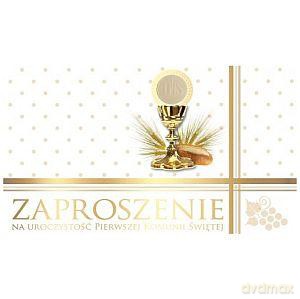 Zaproszenie Komunia