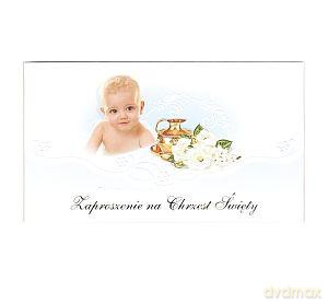 Zaproszenie na Chrzest Święty