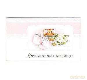 Zaproszenie na Chrzest Święty
