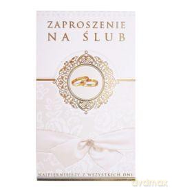 Zaproszenie ślubne