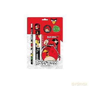 Zestaw 6 przyborów szkolnych Angry Birds