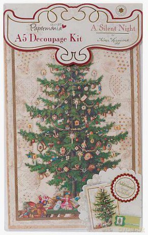 Zestaw do decoupage A5 Silent Night