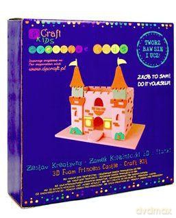Zestaw kreatywny - Zamek księżniczki 3D z pianki