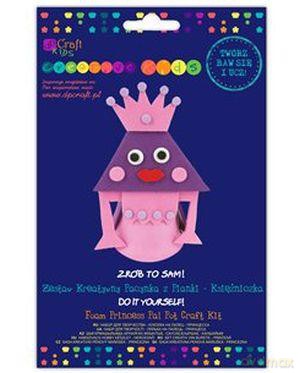 Zestaw kreatywny Pacynka z pianki - Księżniczka