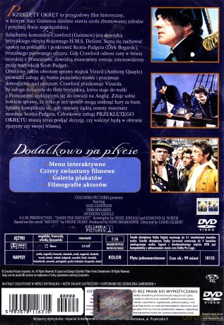Przeklęty okręt [DVD]