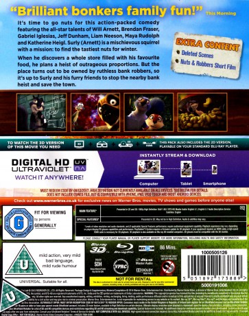 The Nut Job (Gang Wiewióra) [Blu-ray 3D]