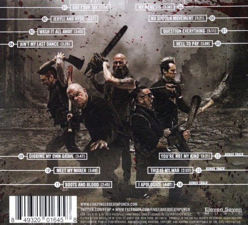 Five Finger Death Punch: Got Your Six (DeLuxe) [CD]
