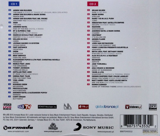 Armin Van Buuren: Ibiza 2015 A State Of Trance: Ushuaia [2CD]