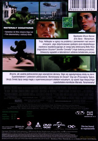 Hulk [DVD]