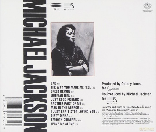 Michael Jackson: Bad [CD]