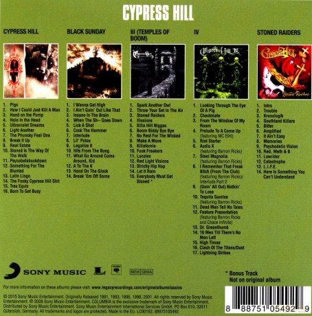 Cypress Hill: Original Album Classics [5CD]